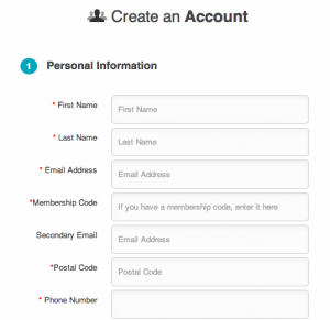 Register Screenshot